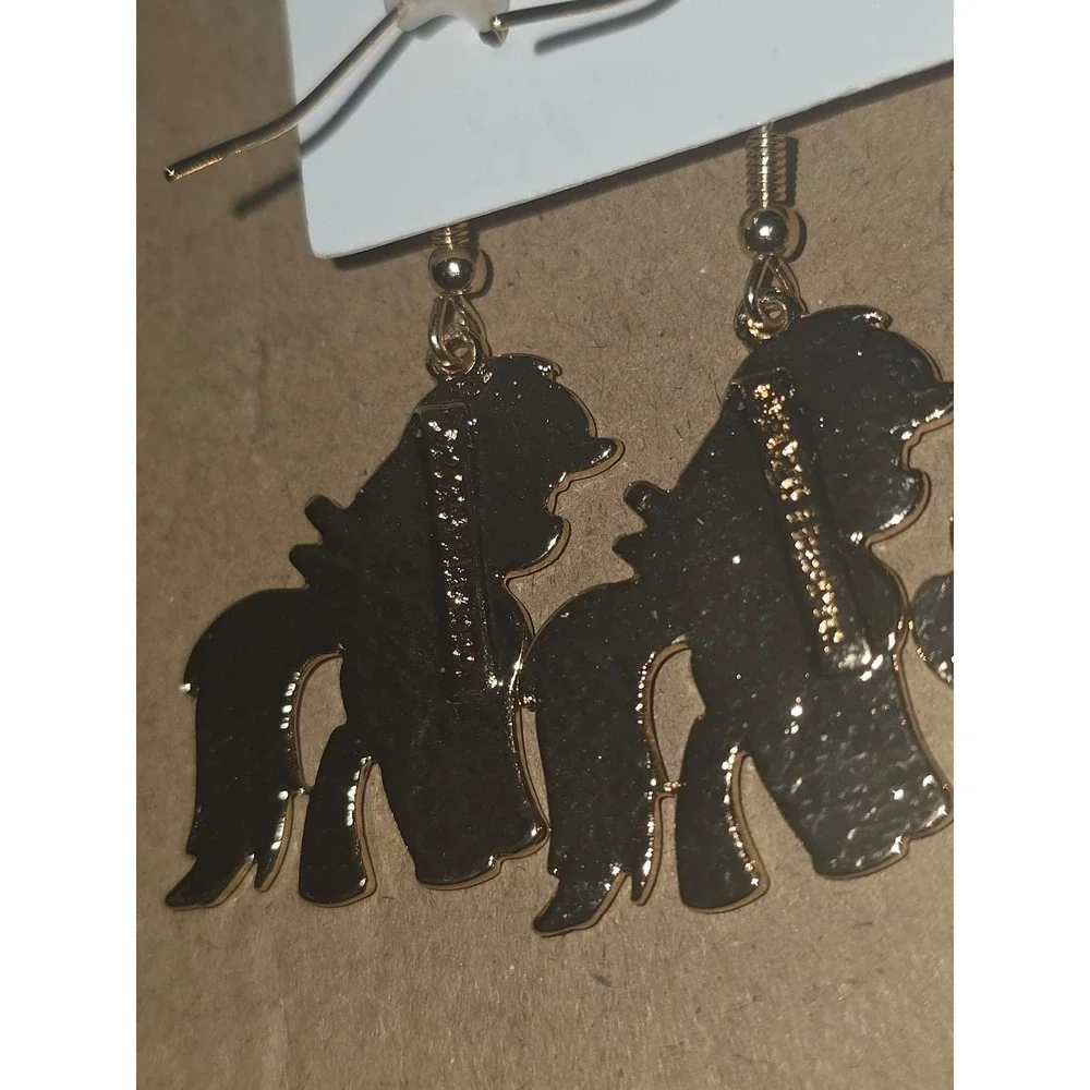 My Little Pony‎ Hook Earrings! Rainbow Dash Pinkie Pie Twilight Sparkle SET OF 3